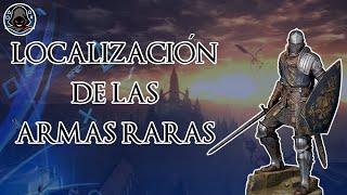  DARK SOULS | Localización de TODAS LAS ARMAS RARAS (Trofeo Honor del caballero)