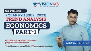 GS Prelims 7 Year PYQ (2017 - 2023) Trend Analysis | Economics | Part 1