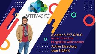 vCenter integration with Active Directory over LDAP/LDAPS