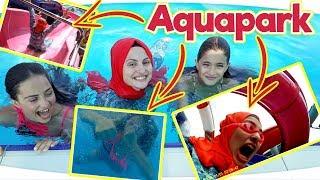 AQUAPARK - Aksiyon Kamerası ile Sualtı Çekimi ve Kaydıraklı Aquapark Eğlencemiz Fenomen Tv