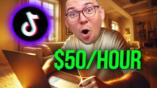 How to Make $50/H on TikTok [NO Skills, NO Creativity, Do it Anywhere]