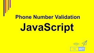 phone number validation using javascript | form validation | regex code javascript | validate phone