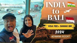 INDIA TO BALI (INDONESIA) 2024 || VISA || IMMIGRATION || UBUD RESORT || #bali #indiatobali #travel