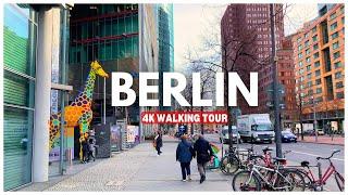 [4K] Berlin  Potsdamer Platz to Gendarmenmarkt - Walking Tour with Captions