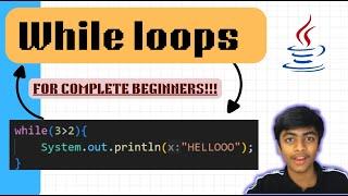 While Loops in Java Tutorial - Syntax and Infinite Loops