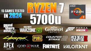 Ryzen 7 5700U Gaming Test in 2024 - is it good for Gaming?