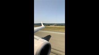 Bulgaria Air Embraer E190 Takeoff and Landing