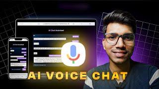 AI Voice Powered Chat Assistant with NextJs (Gsap, App Router, Tailwind Css, Gemini Api)