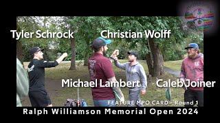 Ralph Williamson Memorial - R1 - Tyler Schrock - Caleb Joiner - Michael Lambert - Christian Wolff