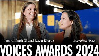 Laura Llach and Lucía Riera | Voices Awardees