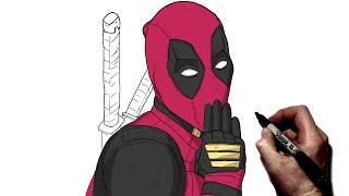 How To Draw Deadpool (OOPS!) | Step By Step | Deadpool & Wolverine