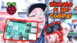 Ultimate Raspberry Pi 3B+ Cooling Kit! New Design - Review & Temperature Checks