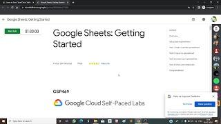 Google Sheets Getting Started |Qwiklabs Solution |Learn To Earn Challenges | #learntoearnchallenge