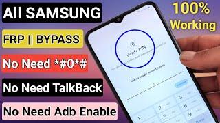 All Samsung Frp Bypass 2024 Android 11/12/13/14 | No Need TalkBack - No *#0*# - No Need Adb Enable