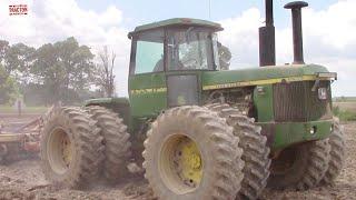 JOHN DEERE 8630 Tractor Working on Tillage