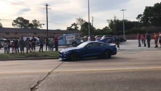 Mustang crash coffee and cars Houston 10/1/16