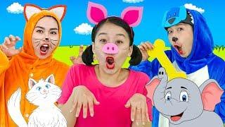 Dancing Like an Animal | Kids songs with lyrics - HahaSong HS26