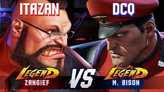 SF6 ▰ ITAZAN (Zangief) vs DCQ (M.Bison) ▰ High Level Gameplay