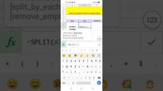 #shorts how to split date google sheet
