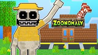 Building My Own ZOONOMALY Zoo In Minecraft!
