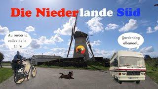 Niederlande Süd von Cadzand bis nach Delft mit Wohnmobil Fahrrad und Hund