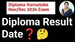 Diploma Result date|Diploma Result 2024 update|Diploma Result Karnataka latest update#Diploma result