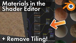 Blender Shader Editor Basics: Image Textures & Remove Tiling
