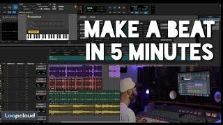 Making A Beat In 5 Minutes w/ LOOPCLOUD