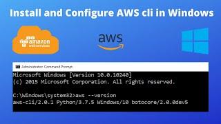 How to Install and Configure AWS CLI in Windows