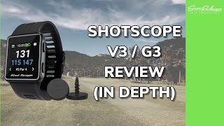 SHOTSCOPE V3 G3 REVIEW. GOLF GPS WATCH #SHOTSCOPEV3