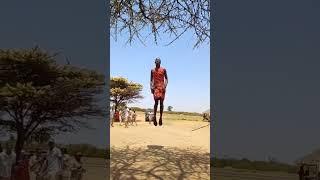 MAASAI JUMPING DANCE. HOW HIGH CAN YOU JUMP?