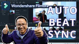 How to Make Montage Video in Filmora | Wondershare Filmora 11 Auto Beat Sync Tutorial For Beginners