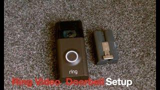 Ring Video Door bell Setup & Configuration
