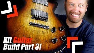 Building a LES PAUL Guitar Kit! - Assembly and Tone Test!