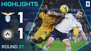 LAZIO-UDINESE 1-1 | HIGHLIGHTS | Points Shared After First-Half Goals | Serie A 2024/25