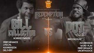 DOT VS BILL COLLECTOR SMACK/ URL RAP BATTLE | URLTV