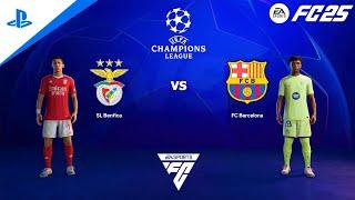 FC 25 PS4 - Benfica vs Barcelona | UEFA Champions League 24/25