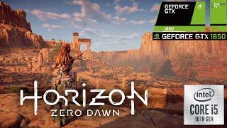 Horizon Zero Dawn PC Gameplay | Nividia GTX 1650ti | 12 GB Ram | Intel Core i5 10th Gen |