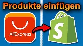 AliExpress Produkte in Shopify einfügen 2024 (schnell & einfach) | AliExpress mit Shopify verbinden