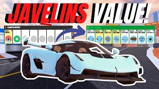 What People Offer for The Javelin? Worth MORE Than Torpedo? Roblox Jailbreak
