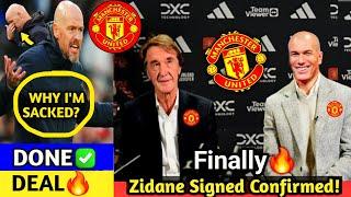 CONFIRMED!! Zinedine to Man utd training session! Ten Hag fights to save Man Utd job Man Utd News