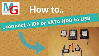 Simple Trick to Make Any Hard Drive USB Compatible!