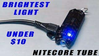 Nitecore Tube | Best Rechargeable Everyday Carry Keychain Flashlight