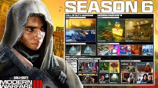 SEASON 6 ROADMAP + TRAILER  (Rebirth Zombies, Vondel, Haunting Event, Battlepass) - MW3 Warzone