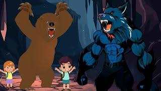 We're Going on a Bear Hunt + We're Going on a Werewolf Hunt  Song for Preschoolers for Circle