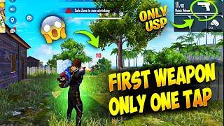 First weapon only one tap challenge | unlimited headshots, free fire Pakistan