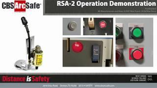 CBS ArcSafe® RSA-2 Single Application Remote Switching Tool Operation Demonstration