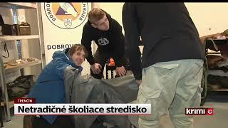 Školiace stredisko Dobrovoľnej civilnej ochrany - Trenčín :   Reportáže Markíza, JOJ, TA3, RTVS