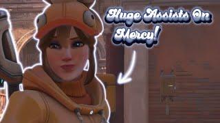 HUGE ASSISTS On Rainy Day Mercy In Season 15!!!️ - Overwatch 2!