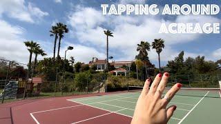 ASMR: Tapping Around A California Estate 